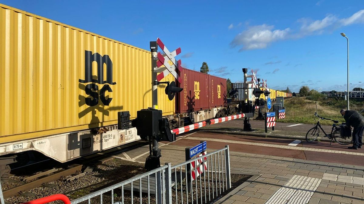 Defecte goederentrein blokkeert spoor bij Swalmen