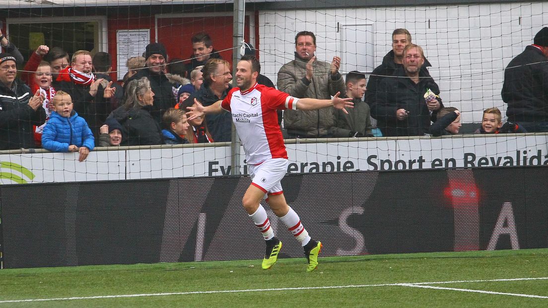 Anco Jansen is in de eerste twee oefenduels nog niet inzetbaar voor FC Emmen
