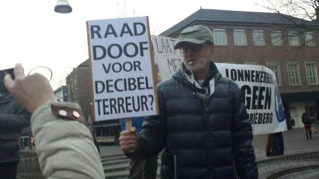 Protestactie in Enschede