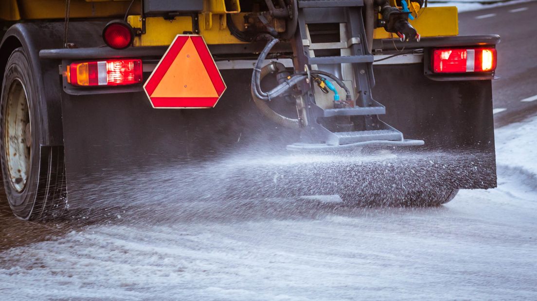 De strooiwagens blijven vanaf maandag weer binnen (Rechten: archief RTV Drenthe)