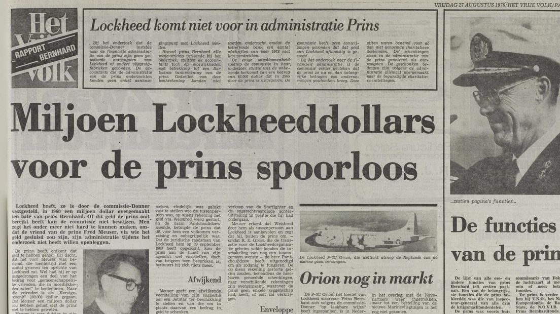 Geert Jan Laan onthulde de Lockheed-affaire