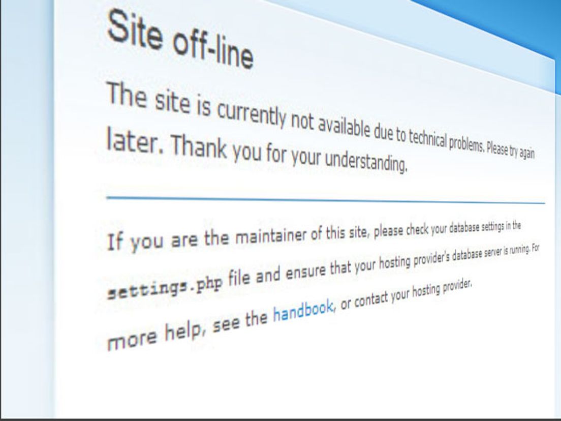 site-off-line