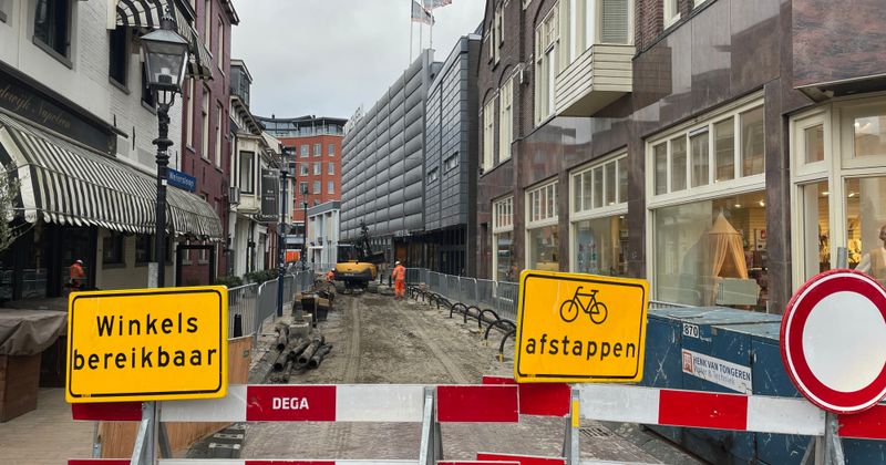 Asser stadshart wordt bouwput: 'We moeten even door de zure appel heen