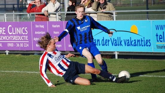 Jens Toornstra is in bijna al 'zijn' jeugdelftallen aanvoerder, ook in dit team uit het jaar 2005