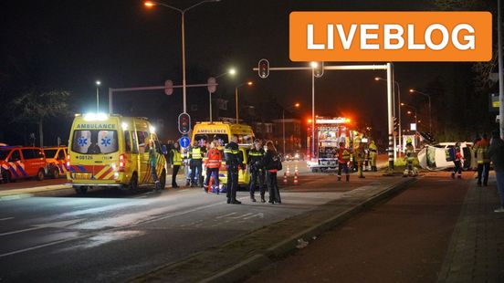 Zwaar ongeluk in Nijmegen. Zwaar ongeluk in Nijmegen.