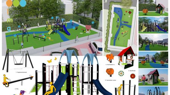 Definitief ontwerp speelplaats Graaf Ottostraat in Elburg