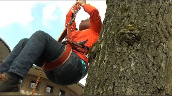 Wat dan ook hengel muis of rat Man met dwarslaesie klimt tòch in een boom - Omroep Gelderland