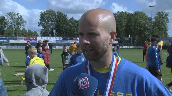 'Kale kletser' Tom Noordhoff over kampioenschap FC Lisse: 'Vooraf niet verwacht'