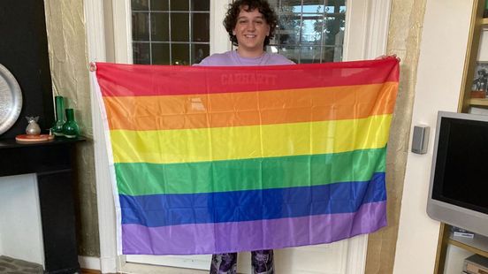 'De regenboogvlag gaat levens redden', nu hij gaat wapperen in Nunspeet