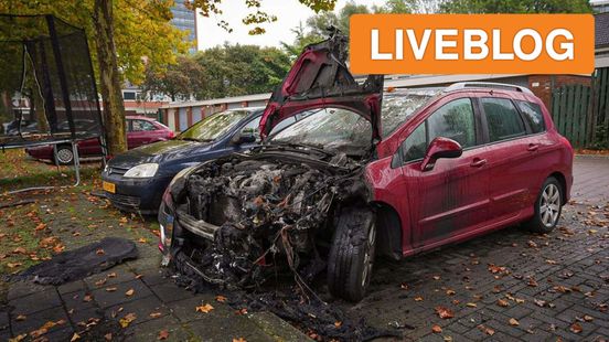 weer autobrand in Arnhem • fietser gewond bij botsing. weer autobrand in Arnhem • fietser gewond bij botsing.