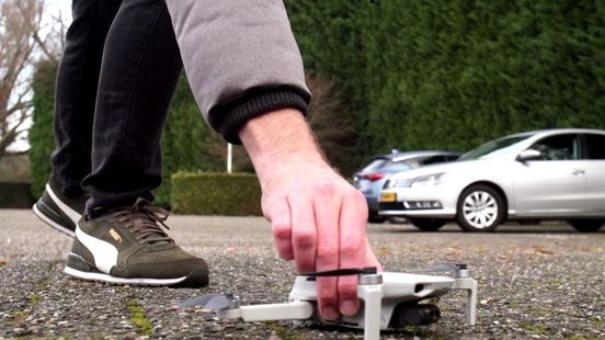 Drone speurt naar brandbare rommel in en rond Waardenburg