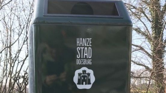 Inwoners Doesburg willen geen afvalbak adopteren
