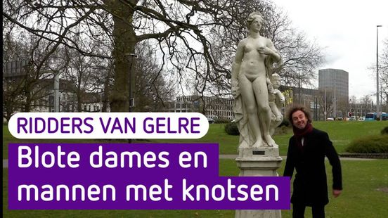 Blote dames en mannen met knotsen: wat doen die beelden in Arnhem?