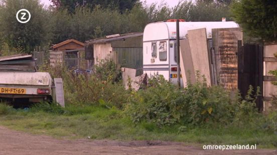 Volkstuinencomplex Ritthem verloedert