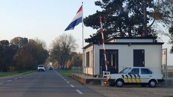 Grenskantoor Rhederbrug in ere hersteld: 'Ik weet niet of ik het opnieuw zou doen'