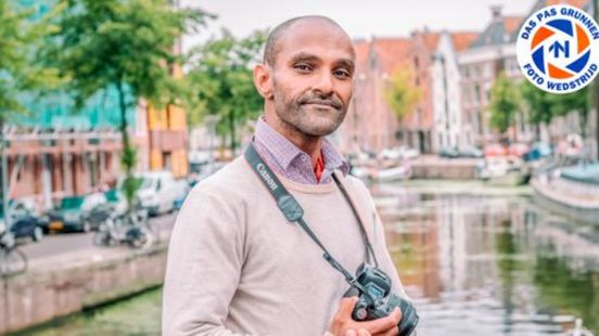 Fotograaf Dillen van der Molen laat zich niet uit het veld slaan door zijn slechtziendheid en chronische pijn