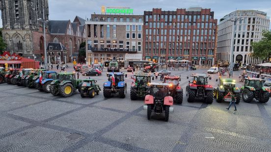 Gemeente Groningen werd verrast door boerenprotest en wil geen trekkers meer zien