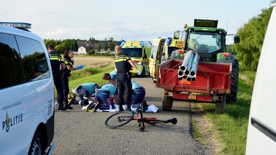 Wielrenner Zuidland heeft ernstig hoofdletsel na botsing trekker | Gasleiding Sommelsdijk beschadigd tijdens werkzaamheden. Wielrenner Zuidland heeft ernstig hoofdletsel na botsing trekker | Gasleiding Sommelsdijk beschadigd tijdens werkzaamheden.