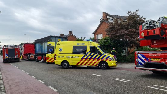 Ernstig ongeval met vrachtwagen in Enschede. Ernstig ongeval met vrachtwagen in Enschede.