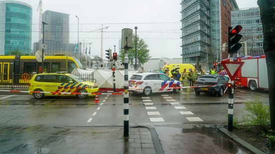 Scootmobieler omgekomen bij ongeluk met tram in Utrecht.