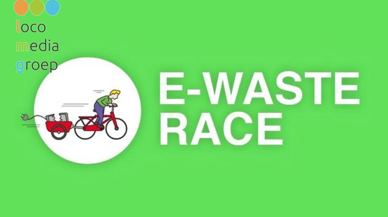 De Nassauschool uit Hattemerbroek en de Rank uit Wezep doen mee aan de e-waste race
