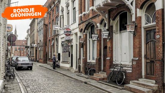 Rondje Groningen: Kijk zelf - zo weinig is de Peperstraat in 47 jaar tijd veranderd