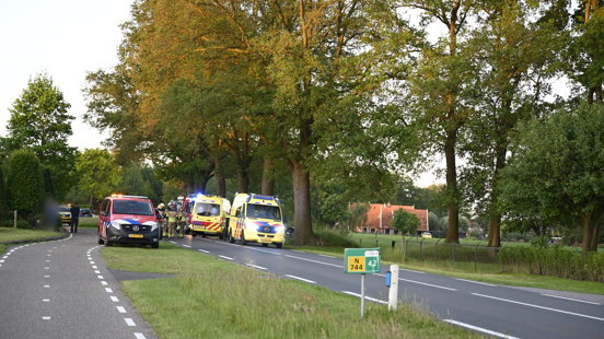 Ernstig ongeval op A1 bij Hengelo: traumahelikopter opgeroepen.