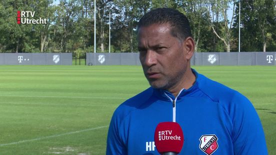 FC Utrecht-trainer Henk Fraser blikt vooruit op het duel met Excelsior