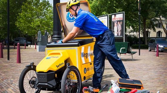 Gestrand in de binnenstad? Wegenwacht op de fiets schiet te hulp - RTV  Utrecht