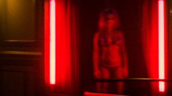 prostituee aan het werk