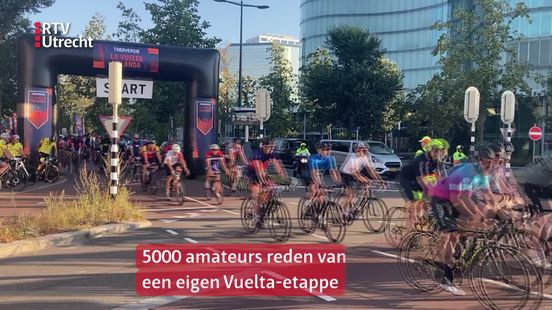 Toerfietsers treden in de wielsporen van de Vuelta: 'Ik vind het nog best een eind!'