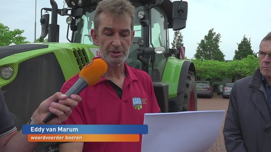 Boeren overhandigen petitie aan burgemeesters: 'Alleen maar duisternis aan eind van de tunnel'