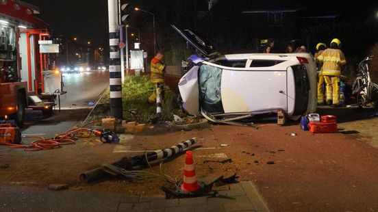 Meerdere gewonden bij zwaar ongeluk in Nijmegen.