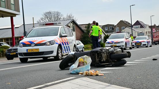 Scooterrijder gewond bij ongeluk in Maassluis | Haan in de Beneluxtunnel.