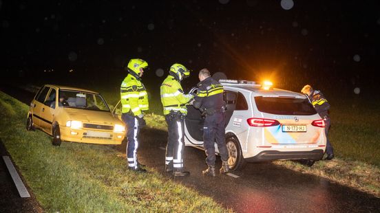 Hoogevener aangehouden bij ongeval in Ommen voor rijden onder invloed.