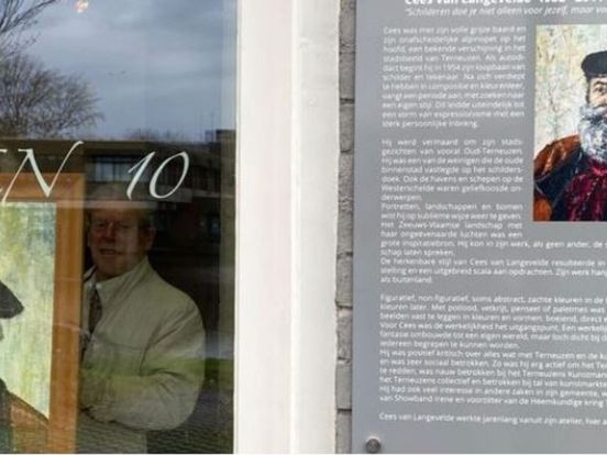 Herinneringsplaquette voor kunstschilder Cees van Langevelde: 'We hebben hem tekort gedaan'