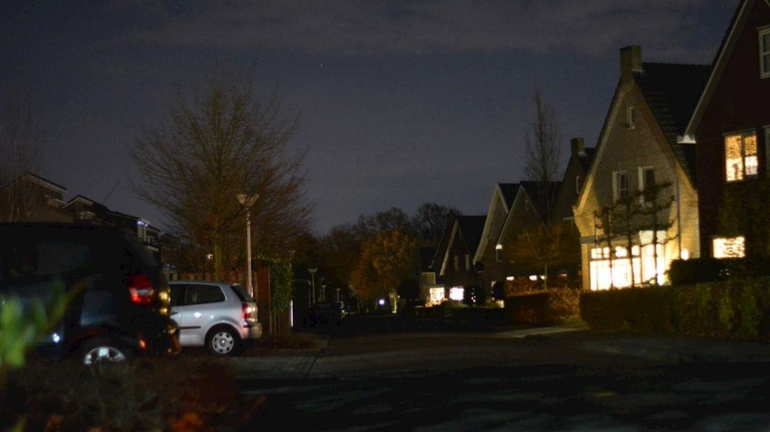 Geen straatverlichting in Vriezenveen