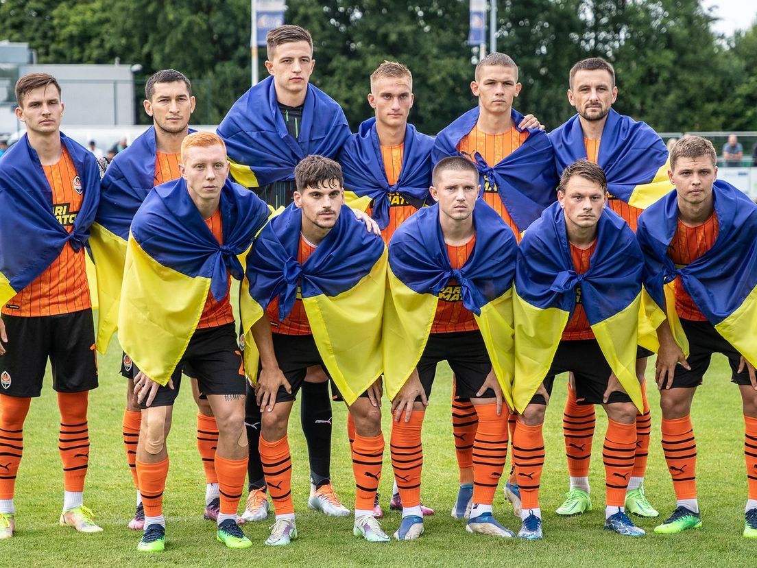 Shakhtar Donetsk trainde twee weken in de voorbereiding op het nieuwe seizoen bij CWO in Vlaardingen