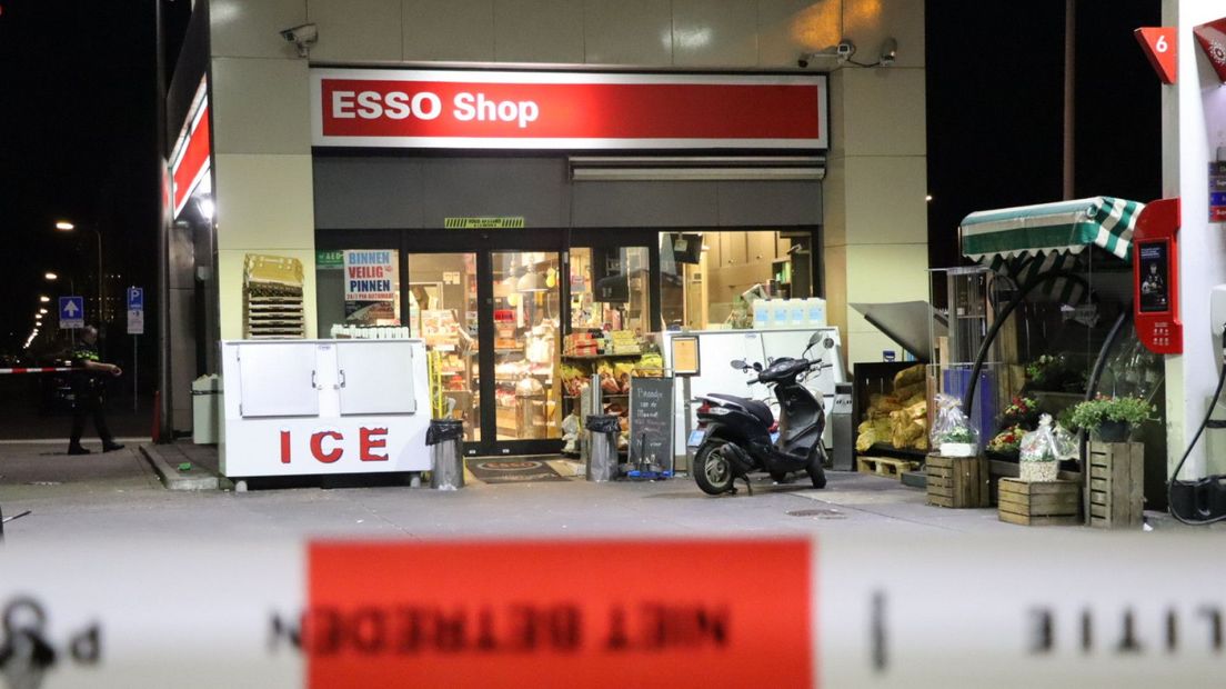 Overval op tankstation Valkenboslaan