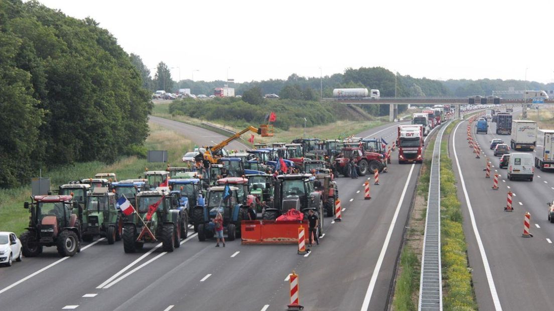 Verbod op demonstraties met landbouwvoertuigen