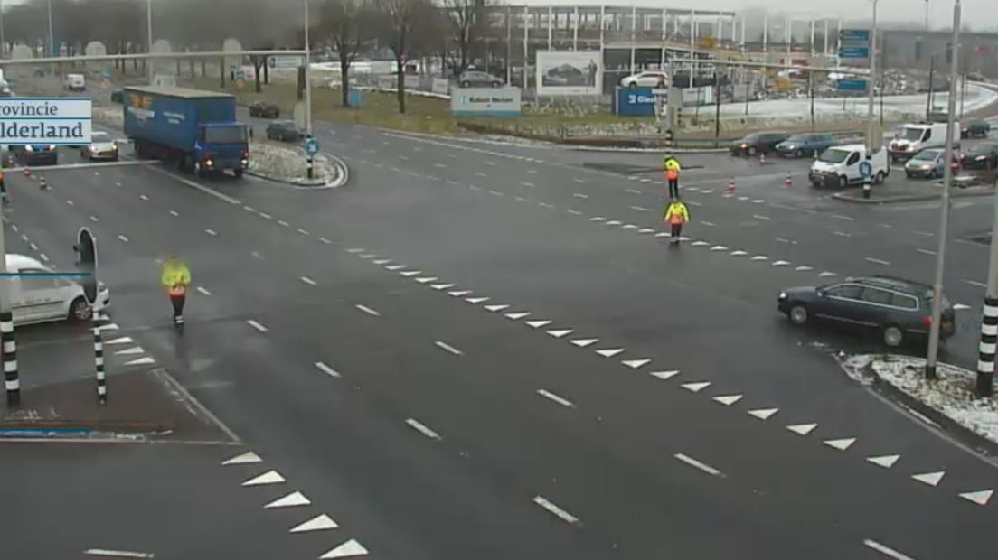 Verkeersopstopping Pleijroute opgelost