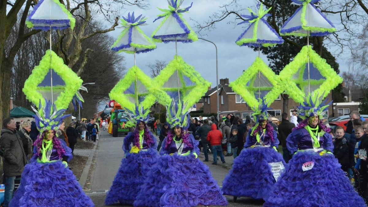 In beeld: Carnavalszondag in Drenthe