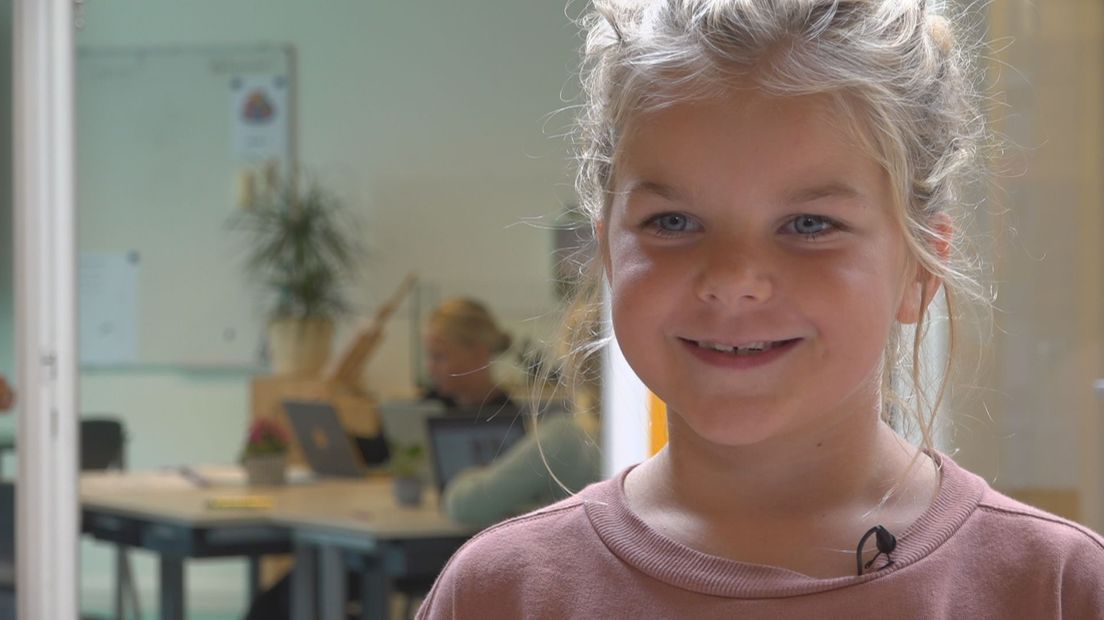 Actrice Lola van Zoggel (8) uit Blokzijl