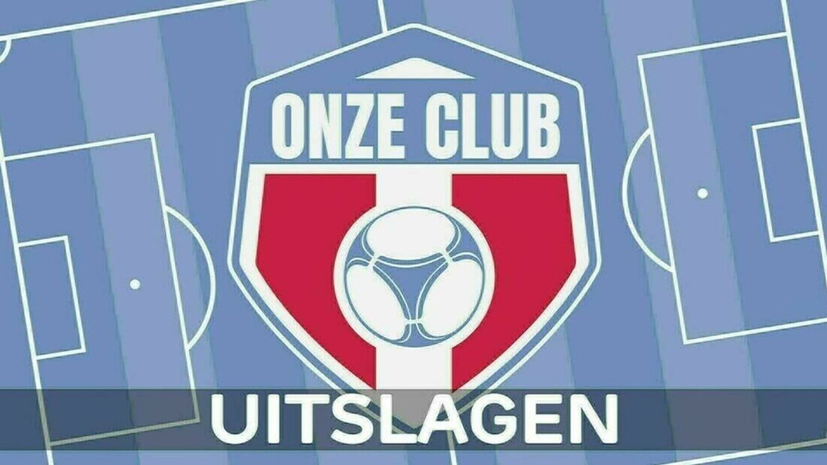 Uitslagen bekervoetbal zaterdag 26 oktober