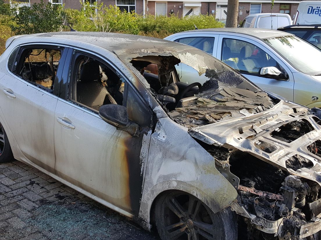 Weer autobrand in Spijkenisse