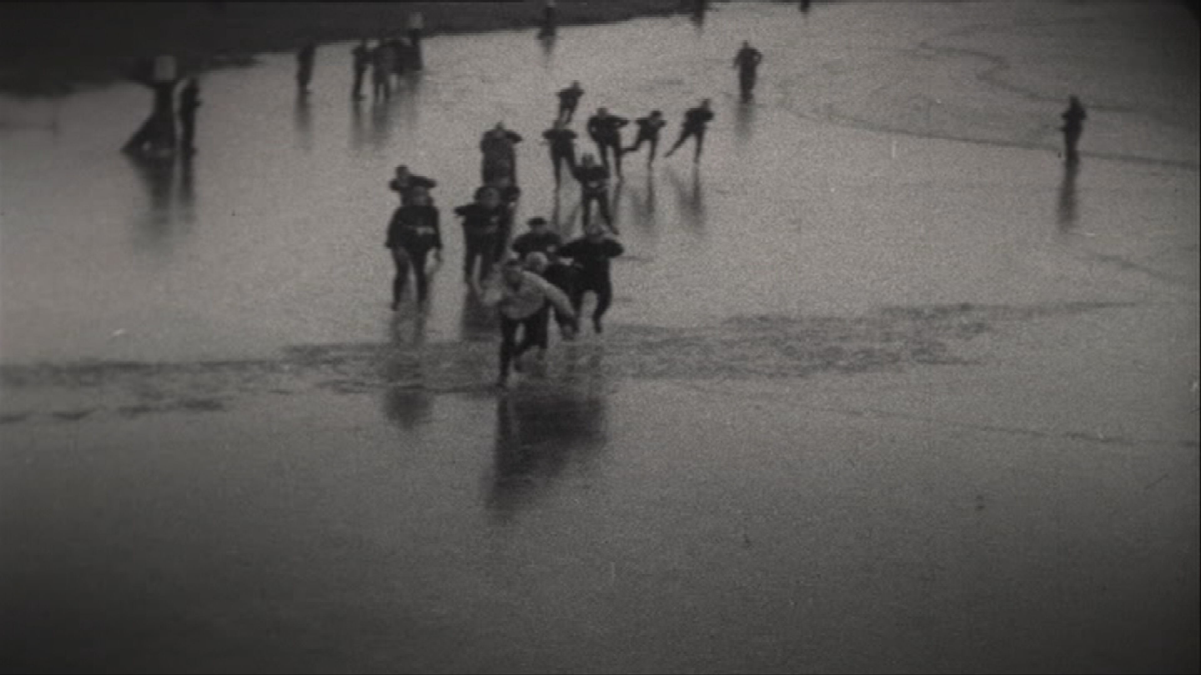 De Alvestêdetocht fan 1954, doe't der noch gjin kloften taskôgers lâns de rûte stiene
