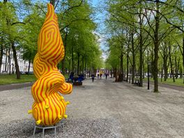 Flaneren tussen de standbeelden: Lange Voorhout weer vol met kunst