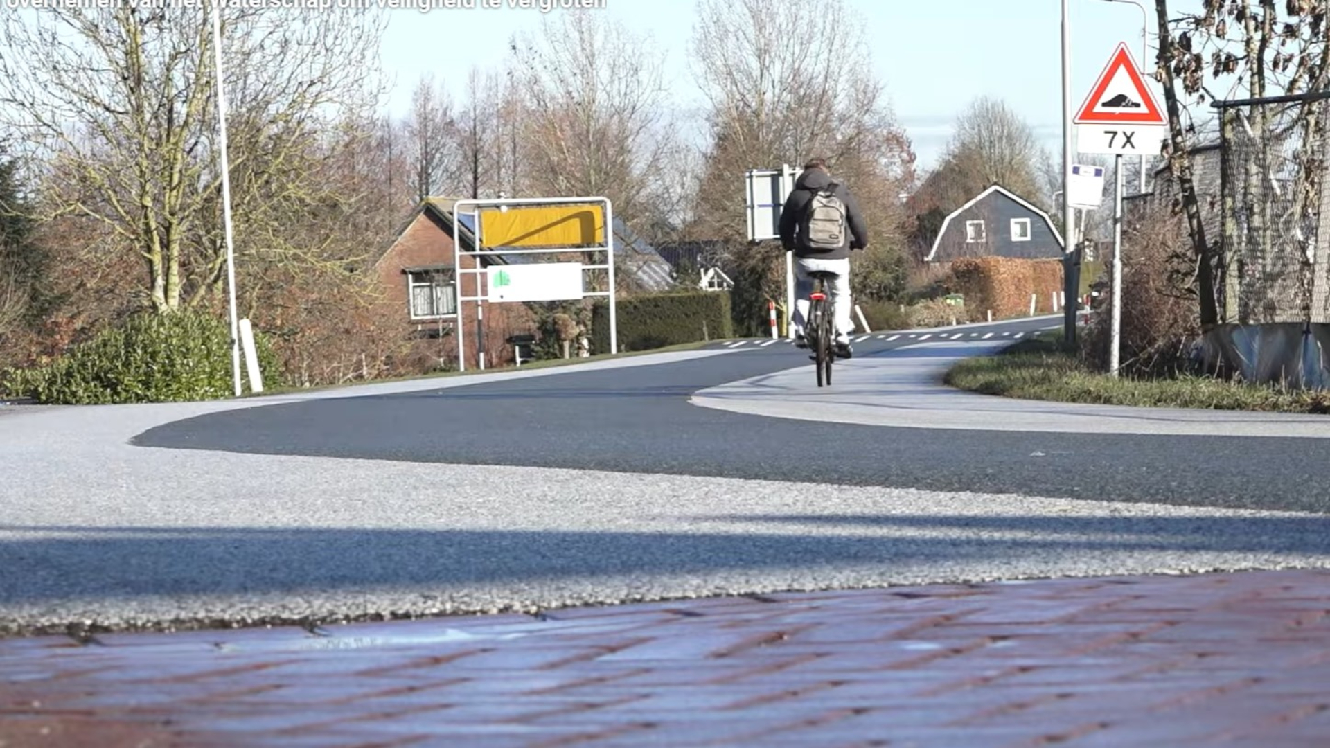 Molenlanden wil een deel van de weg overnemen van het waterschap.