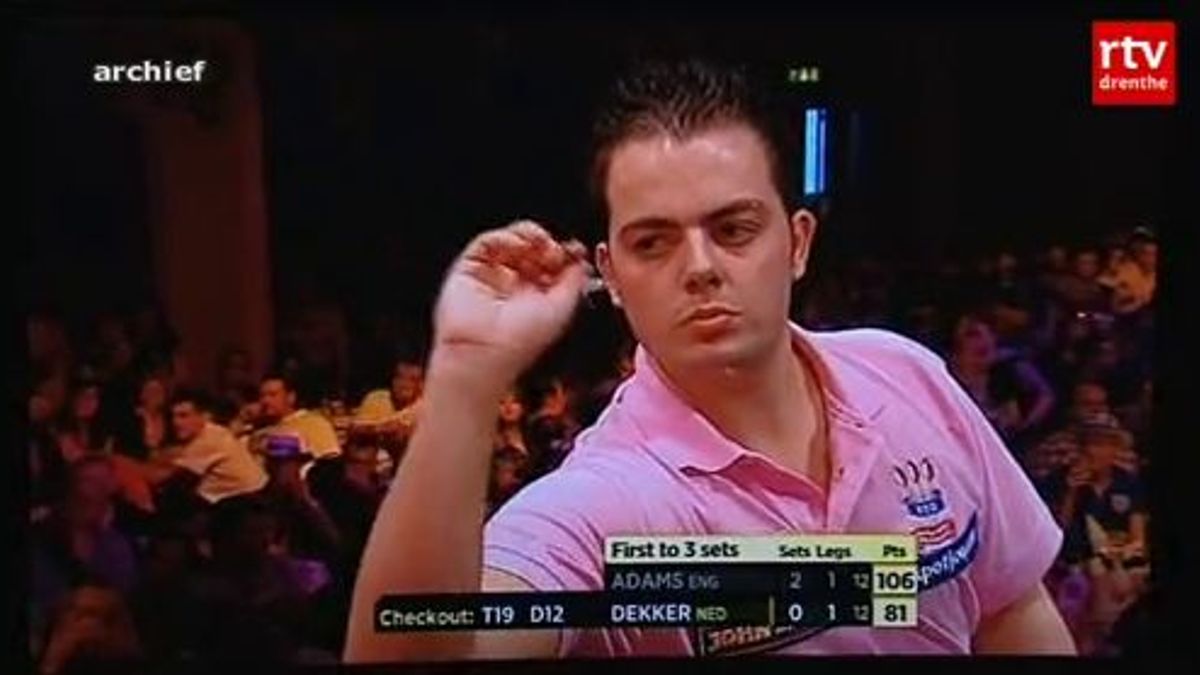 Darter Dekker doet mee aan Pro Tour
