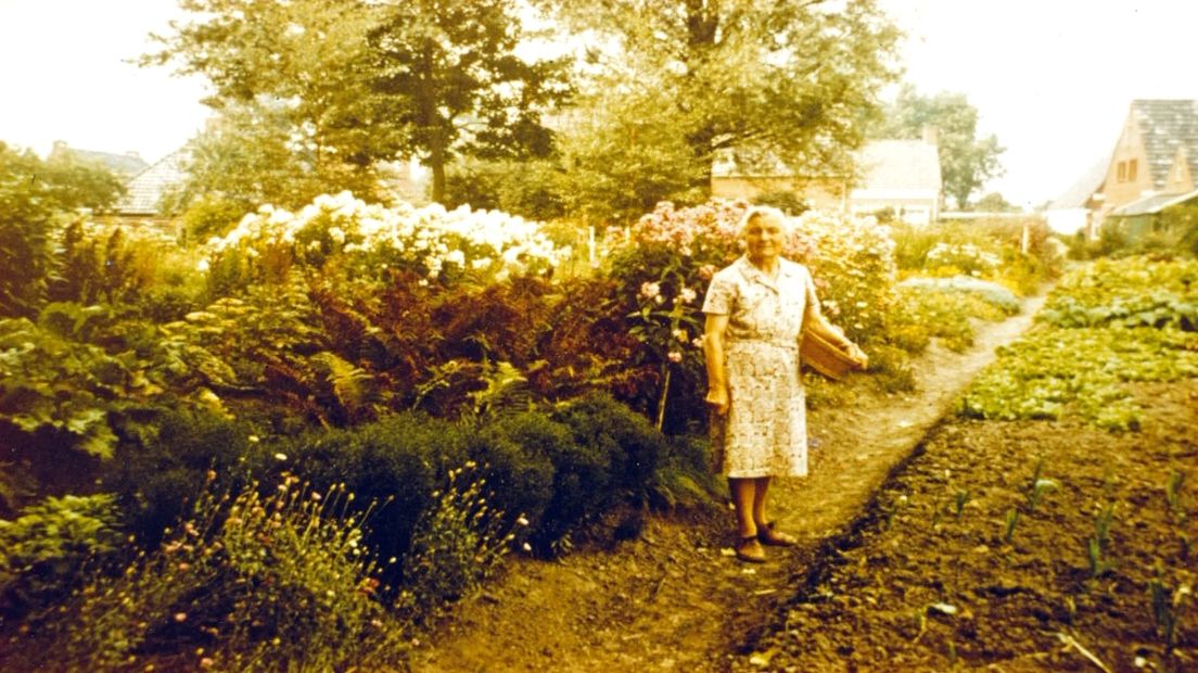 Rond 1970. Hilje van der Laan in Hiljes Toen